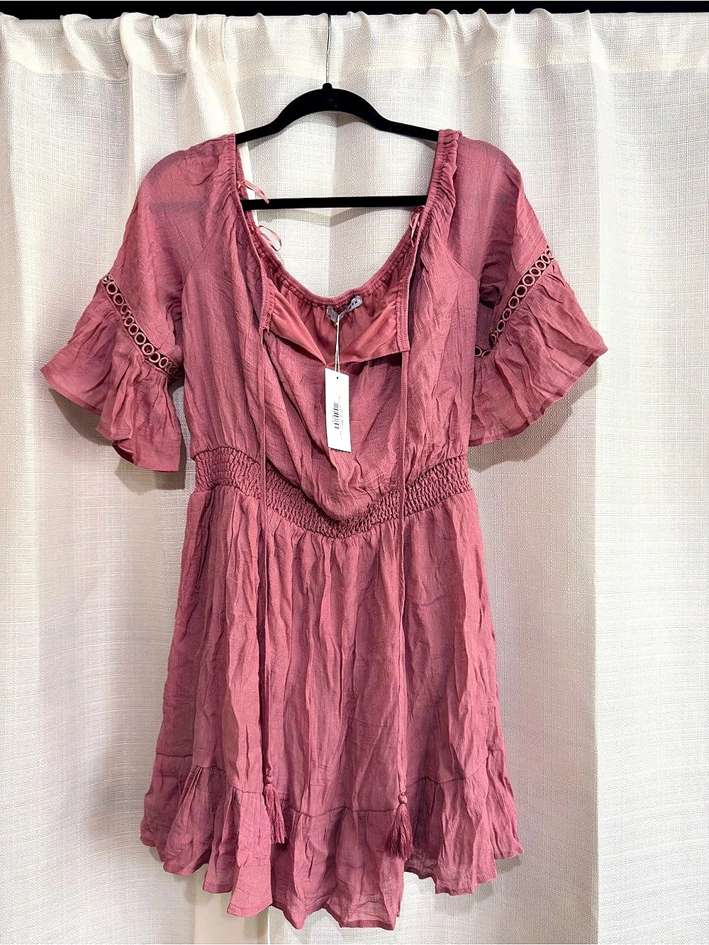 Baltic born Women's Mini Dress Pink Size XL NWT